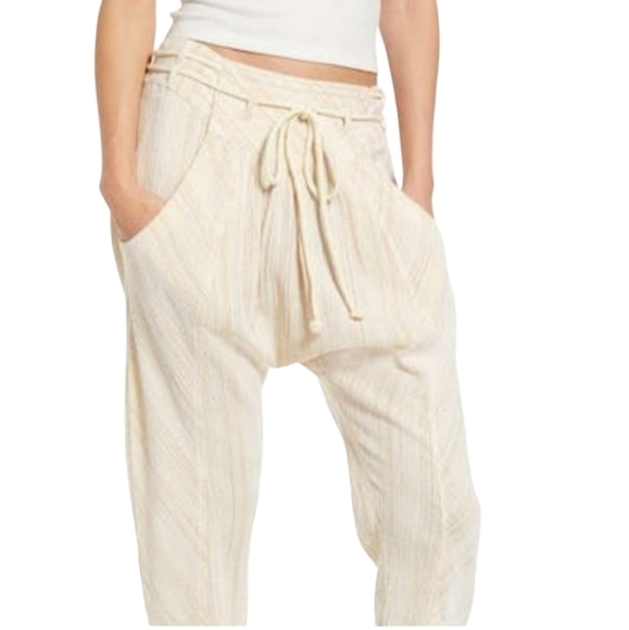 Free People XS Slouch pants drawstring waist - Picture 2 of 15